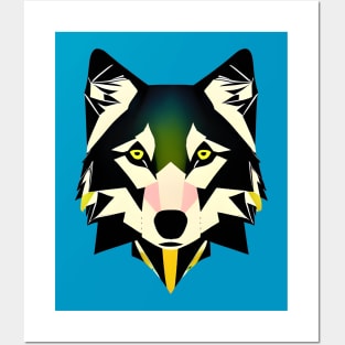 Yellow Eyed Wolf Posters and Art